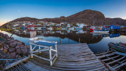 Morning at Petty Harbour Newfoundland