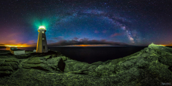 Starry Night at Cape Spear Newfoundland