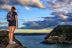 Overlooking Fort Amherst